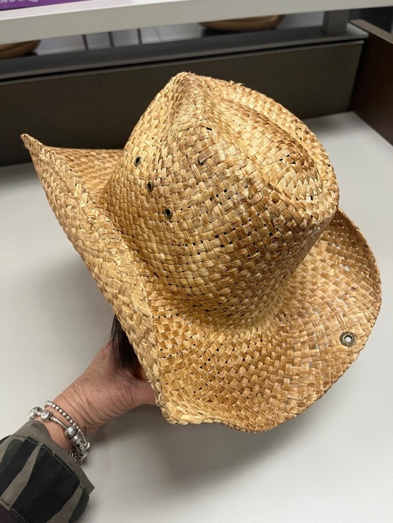 Peter Grimm Straw Cowboy Hat - Natural Tan main image 10